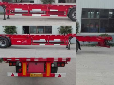 Wanqi Automobile CTD9404TJZG Container transport semi-trailer