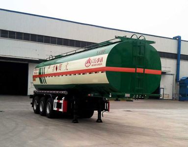 Mastercard SDW9403GRYA Flammable liquid tank transport semi-trailer