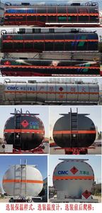 Mastercard SDW9403GRYA Flammable liquid tank transport semi-trailer