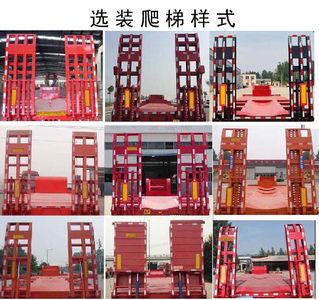 Lu Yunjun Cheng  YJC9401TDP Low flatbed semi-trailer