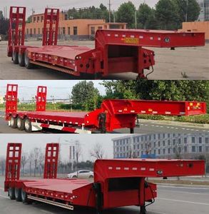 Lu Yunjun Cheng  YJC9401TDP Low flatbed semi-trailer