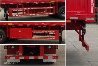 Liangshan Dongyue  CSQ9380CLXY Gantry transport semi-trailer