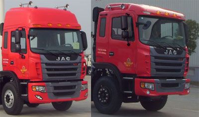 Jianghuai brand automobiles HFC5246XXYK1R1GT Box transport vehicle