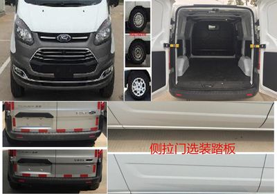 Jiangling Quanshun brand automobiles JX5033XXYTDBM5 Box transport vehicle