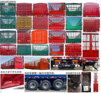 Luoxiang  LXC9403CCY Gantry transport semi-trailer