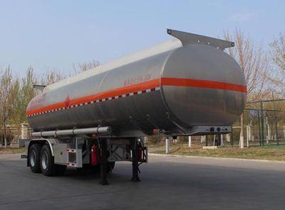 Jinxi  WPH9290GYYL Aluminum alloy oil transport semi-trailer