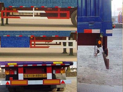 Chuanteng  HBS9407XXY Box transport semi-trailer