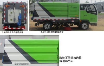 Yutong  YTZ5040TXSZ2BEV Pure electric cleaning and sweeping vehicle