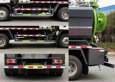 Cheng Li  CL5080GQW6ZH Cleaning the suction truck