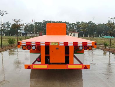 Xinwanrong brand automobiles CWR9400TPB Flat transport semi-trailer