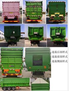 Lu Lu Tong  WSF9400ZLS Bulk grain transportation semi-trailer