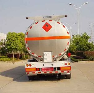 Chufei  CLQ9404GYYBA Aluminum alloy oil transport semi-trailer