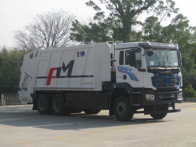 Fulongma  FLM5250ZYSSZBEV Pure electric compression garbage truck