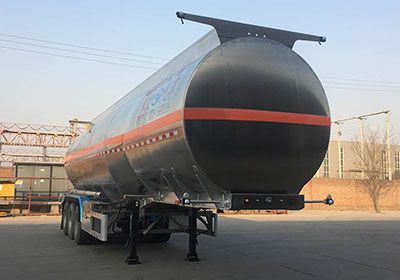 Chuanteng  HBS9402GRYL Aluminum alloy flammable liquid tank transport semi-trailer