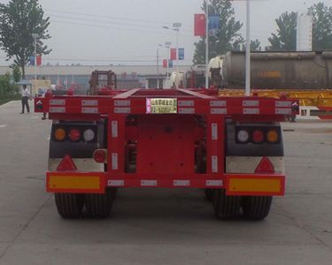 Liangyun brand automobile SLY9380TJZ Container transport semi-trailer