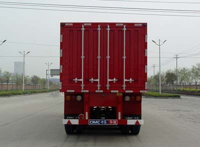 CIMC ZJV9381XXYHJ Box transport semi-trailer