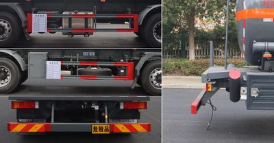 Zhongqi Liwei brand automobiles HLW5322GFWD6 Tank transport vehicle for corrosive substances