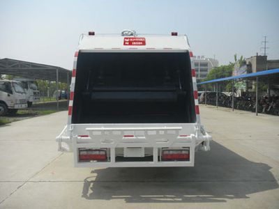 Huatong brand automobiles HCQ5112ZYSE5 Compressed garbage truck