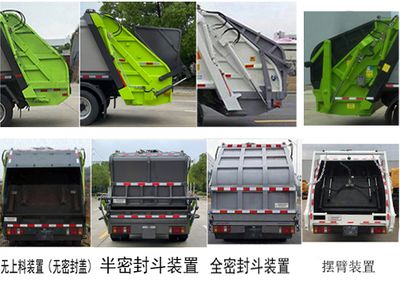 Emperor Environmental Sanitation  HDW5073ZYSQL6 Compressed garbage truck