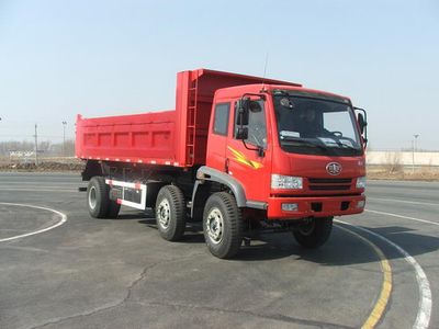 Jiefang Automobile CA3258P9K2T3E Flat head diesel dump truck