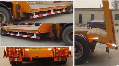 Luyue  LHX9401TDP Low flatbed semi-trailer