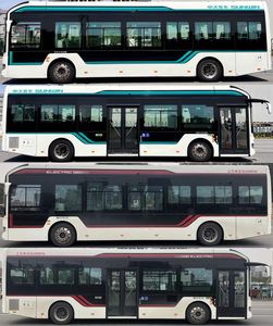 Shenwo  SWB6109EV17G Pure electric low floor city buses