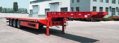 Xinhongda brand automobiles XHD9400TDP Low flatbed semi-trailer