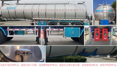 Shuyue  DSY9400GPG42 Ordinary liquid transport semi-trailer