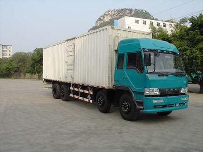 Liute Shenli  LZT5247XXYPK2L11T2A95 Flat head box transport vehicle