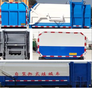 Xiangnongda  SGW5042ZZZBJ6 Hydraulic Lifter Garbage truck 