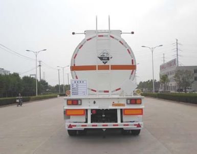 Hengxin Zhiyuan brand automobiles CHX9407GFW Tank transport semi-trailer for corrosive substances