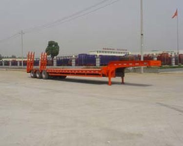 Chufei  CLQ9280TDP Low flatbed semi-trailer