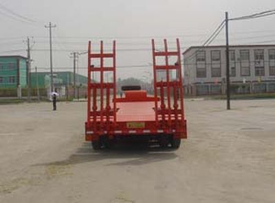 Chufei  CLQ9280TDP Low flatbed semi-trailer