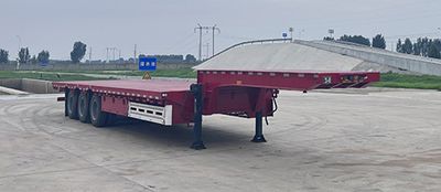 Lijun LJP9400TDPLow flatbed semi-trailer