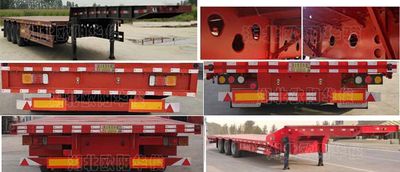 Lijun  LJP9400TDP Low flatbed semi-trailer