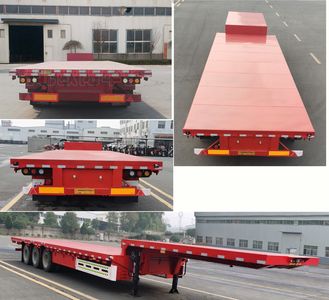 Lijun  LJP9400TDP Low flatbed semi-trailer