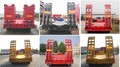 Liangshan Dongyue  CSQ9405TDP Low flatbed semi-trailer