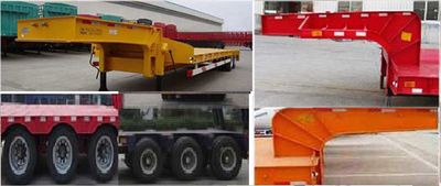 Liangshan Dongyue  CSQ9405TDP Low flatbed semi-trailer