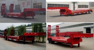 Liangsheng  SHS9350TDP Low flatbed semi-trailer