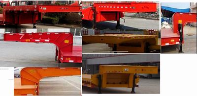 Liangsheng  SHS9350TDP Low flatbed semi-trailer