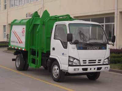 Jinnan  XQX5070ZZZ Hydraulic Lifter Garbage truck 