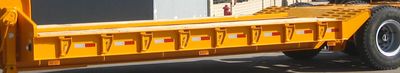 Wuyi  FJG9330TDP Low flatbed semi-trailer