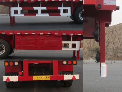 Tianjun Dejin brand automobiles TJV9400CCYD Gantry transport semi-trailer