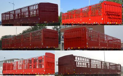 Tianjun Dejin brand automobiles TJV9400CCYD Gantry transport semi-trailer