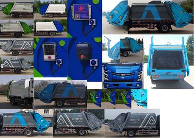 Wuzheng  WZK5110ZYSE6 Compressed garbage truck