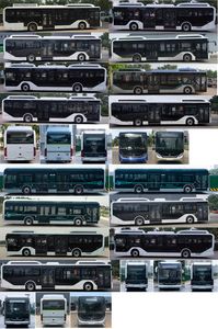 Yutong  ZK6126BEVG3E Pure electric low entry city buses