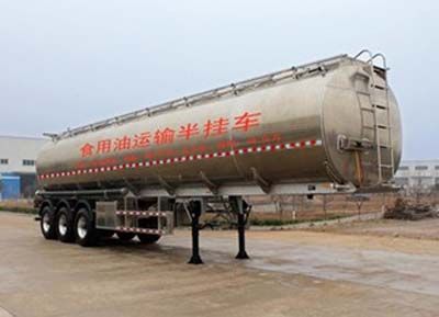 Daiyang  TAG9401GSY Aluminum alloy edible oil transportation semi-trailer