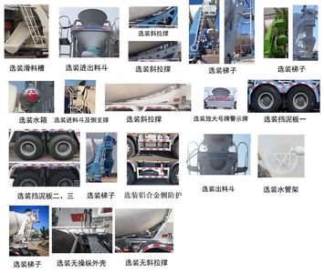 Yate Heavy Industries TZ5311GJBCQEFTH Concrete mixing transport vehicle