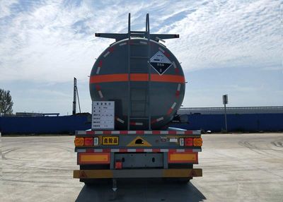 Chufeng  HQG9408GFW3 Tank transport semi-trailer for corrosive substances