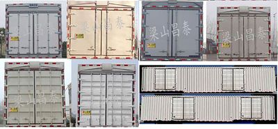 Changtai brand automobiles LCT9400XYKE Wing opening box semi-trailer